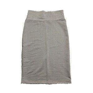 LuLaRoe Cassie Pencil Skirt XS – Black Polka Dot – Made in USA